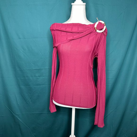 Nicholas Aglaia Of The‎ Shoulder Top Women's S - Picture 2 of 9